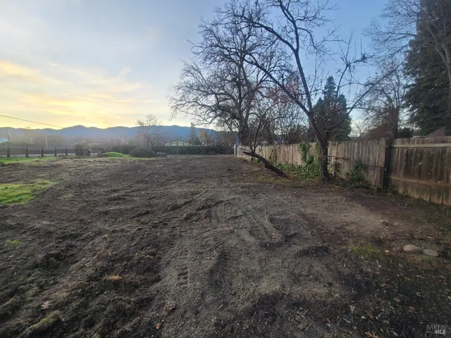 a view of outdoor space and yard