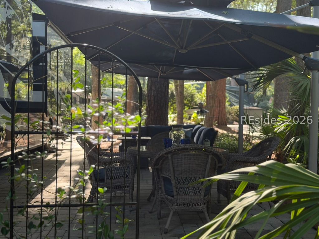 133 Arrow Road, Unit 23 Hilton Head Island, SC 29928 - Photo 7 of 22 Rear of lot has pet-friendly, natural, quiet area
