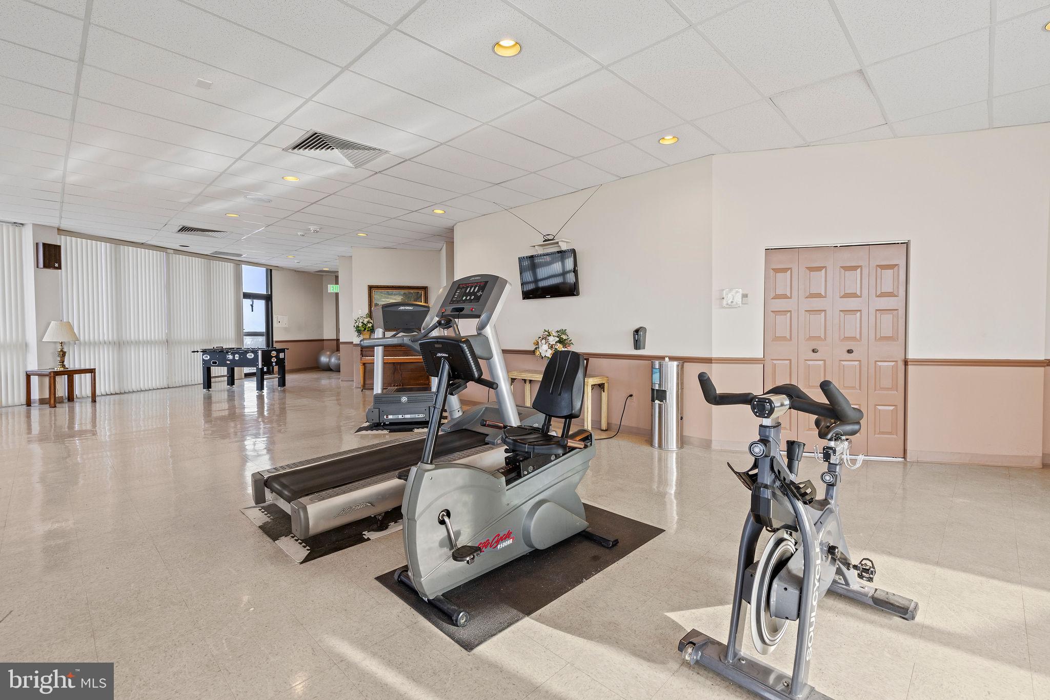 205 East Joppa Road, Unit 1606 Towson, MD 21286 - Photo 31 of 33 a view of a room with gym equipment