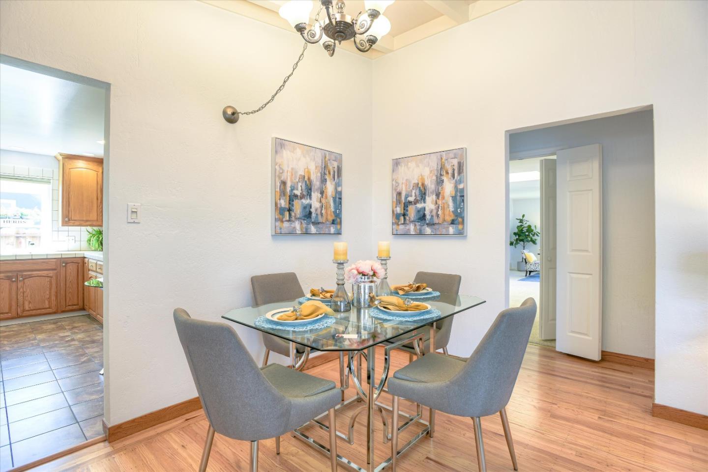 1619 Echo Avenue San Mateo, CA 94401 - Photo 14 of 34 a dining room with furniture and wooden floor