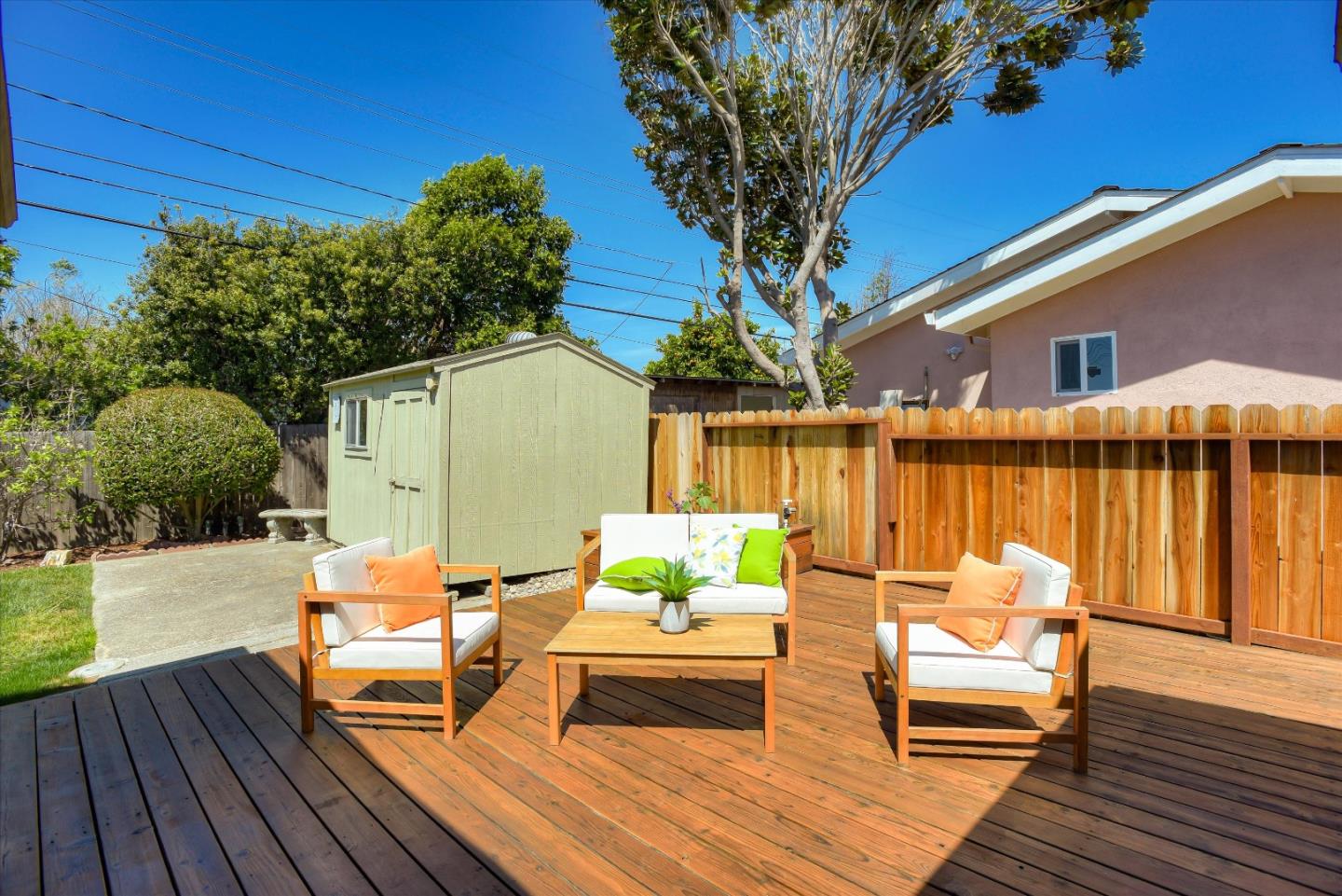 1619 Echo Avenue San Mateo, CA 94401 - Photo 30 of 34 a view of sitting area with furniture on wooden deck
