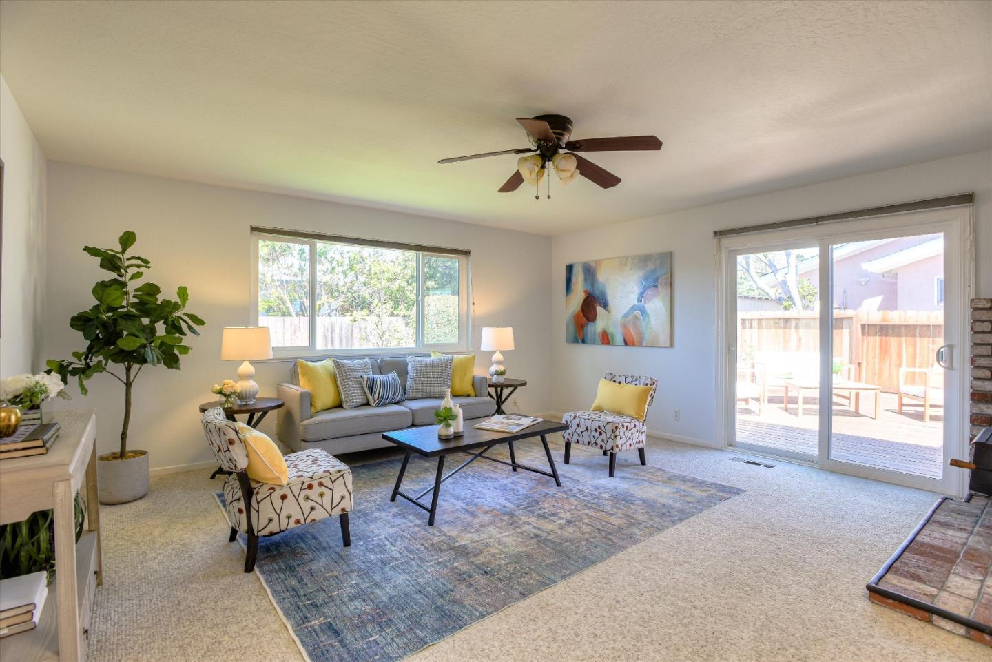 1619 Echo Avenue San Mateo, CA 94401 - Photo 9 of 34 a living room with furniture and a large window