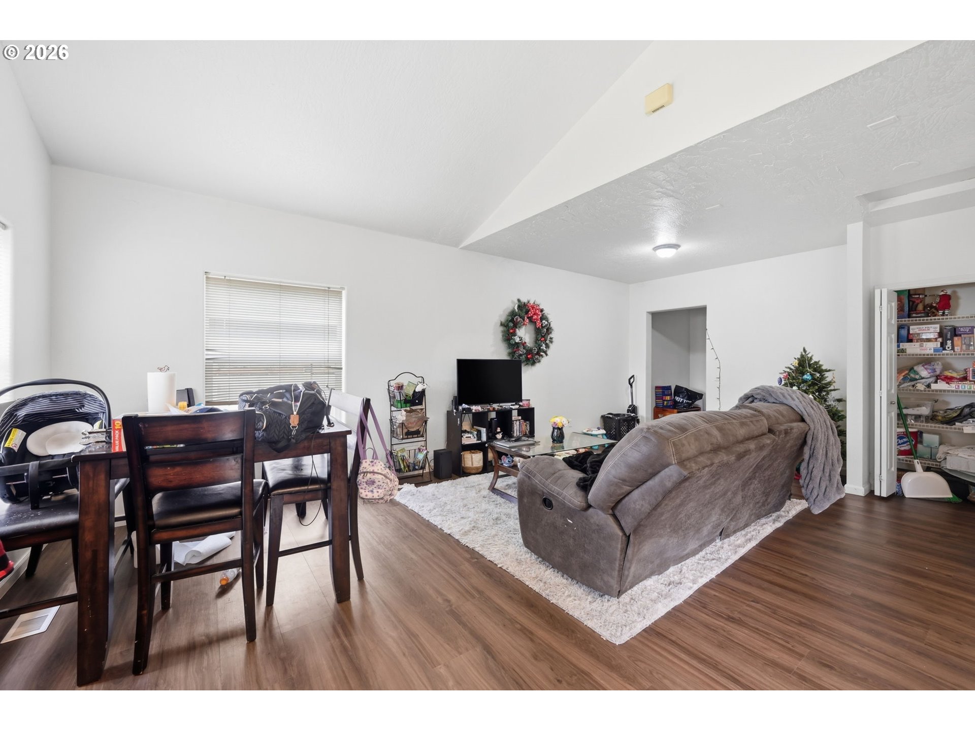 87851 Cedar Flat Road Springfield, OR 97478 - Photo 5 of 23 a living room with furniture and wooden floor