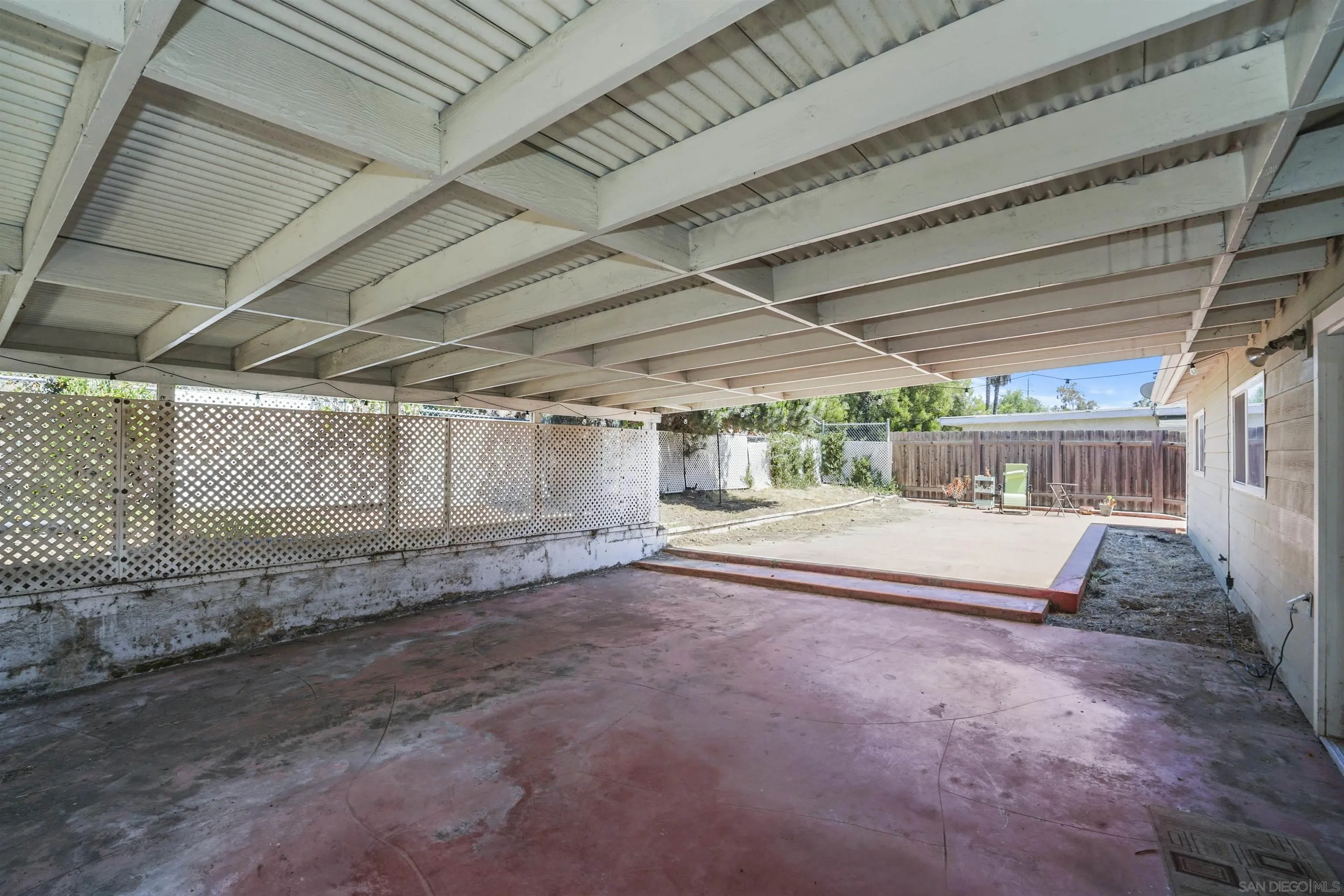 5785 Jackson Drive La Mesa, CA 91942 - Photo 14 of 20 a view of a room with wooden walls