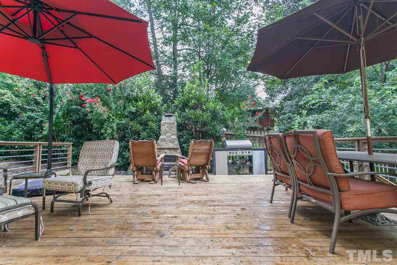 1413 Rosedale Avenue Durham, NC 27707 - Photo 21 of 25 This additional living area offers a woodsy respite at the end of a long day, and will become the center of your weekend enjoyment. Fully fenced.