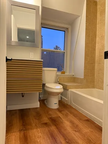 a view of wooden floor