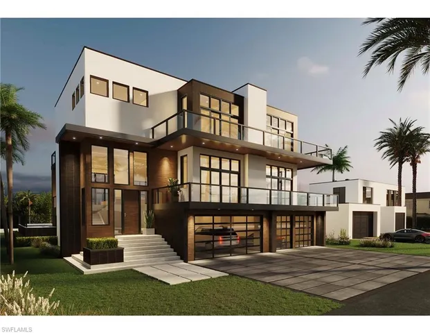 a view of a brick house with a yard