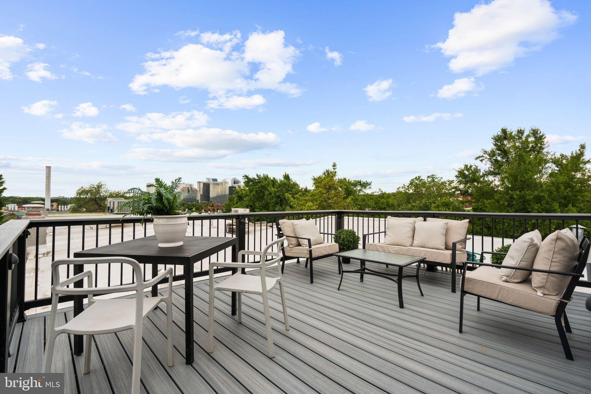 3246 N Street Northwest, Unit 4A Washington, DC 20007 - Photo 14 of 31 Private rooftop deck