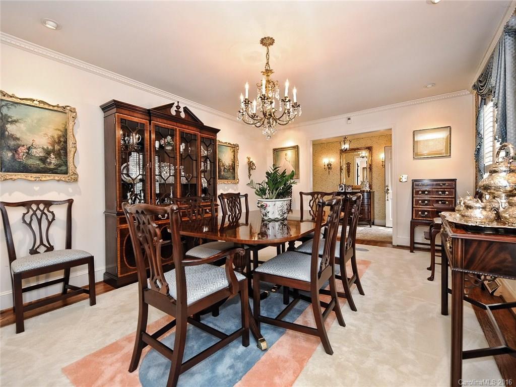 3123 Cloverfield Road Charlotte, NC 28211 - Photo 2 of 24 a view of a dining room with furniture window and wooden floor