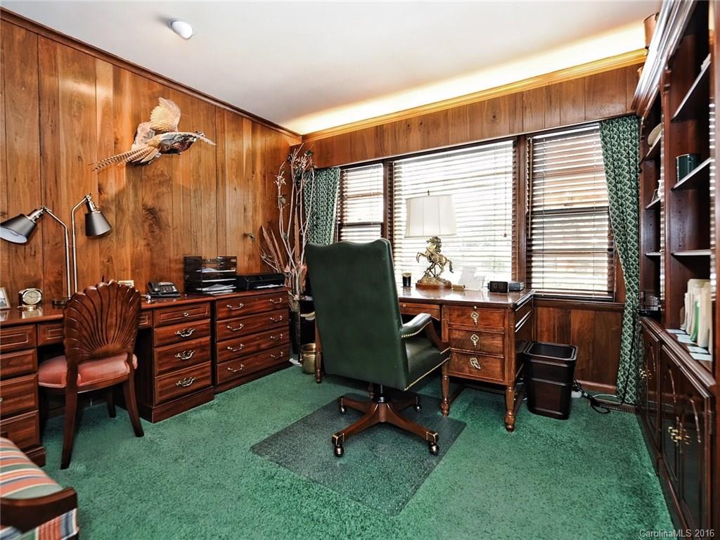 3123 Cloverfield Road Charlotte, NC 28211 - Photo 14 of 24 a view of a workspace with furniture and a window