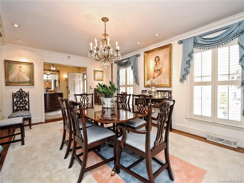 3123 Cloverfield Road Charlotte, NC 28211 - Photo 3 of 24 a view of a dining room with furniture window and outside view
