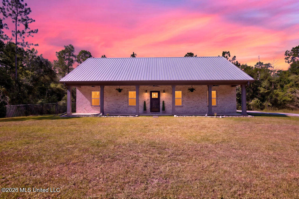 5075 D W N Road Kiln, MS 39556 - Photo 38 of 38 Sunset Pic Front of House