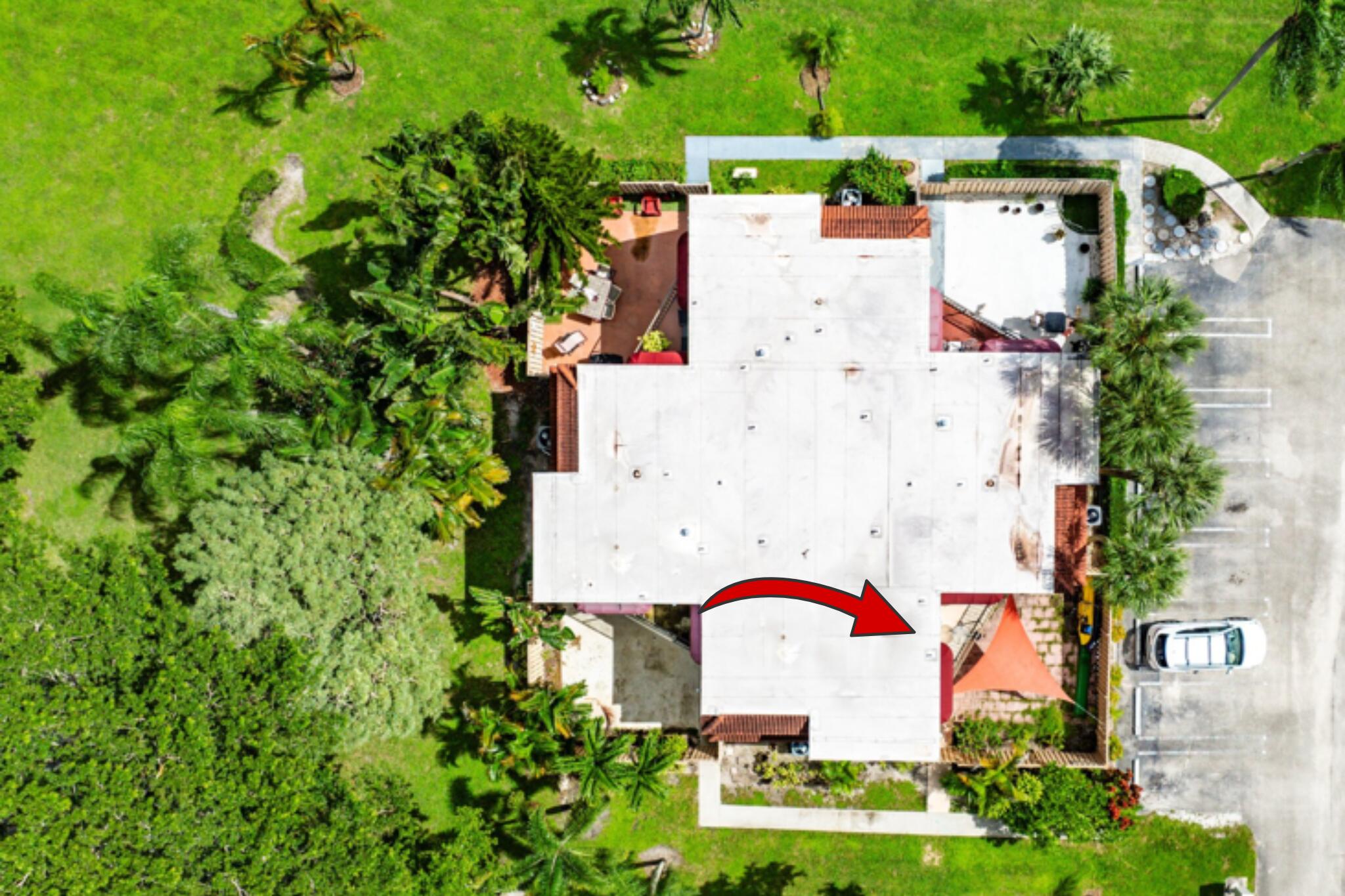 3900 Village Drive, Unit D Delray Beach, FL 33445 - Photo 36 of 43 Arial view 2