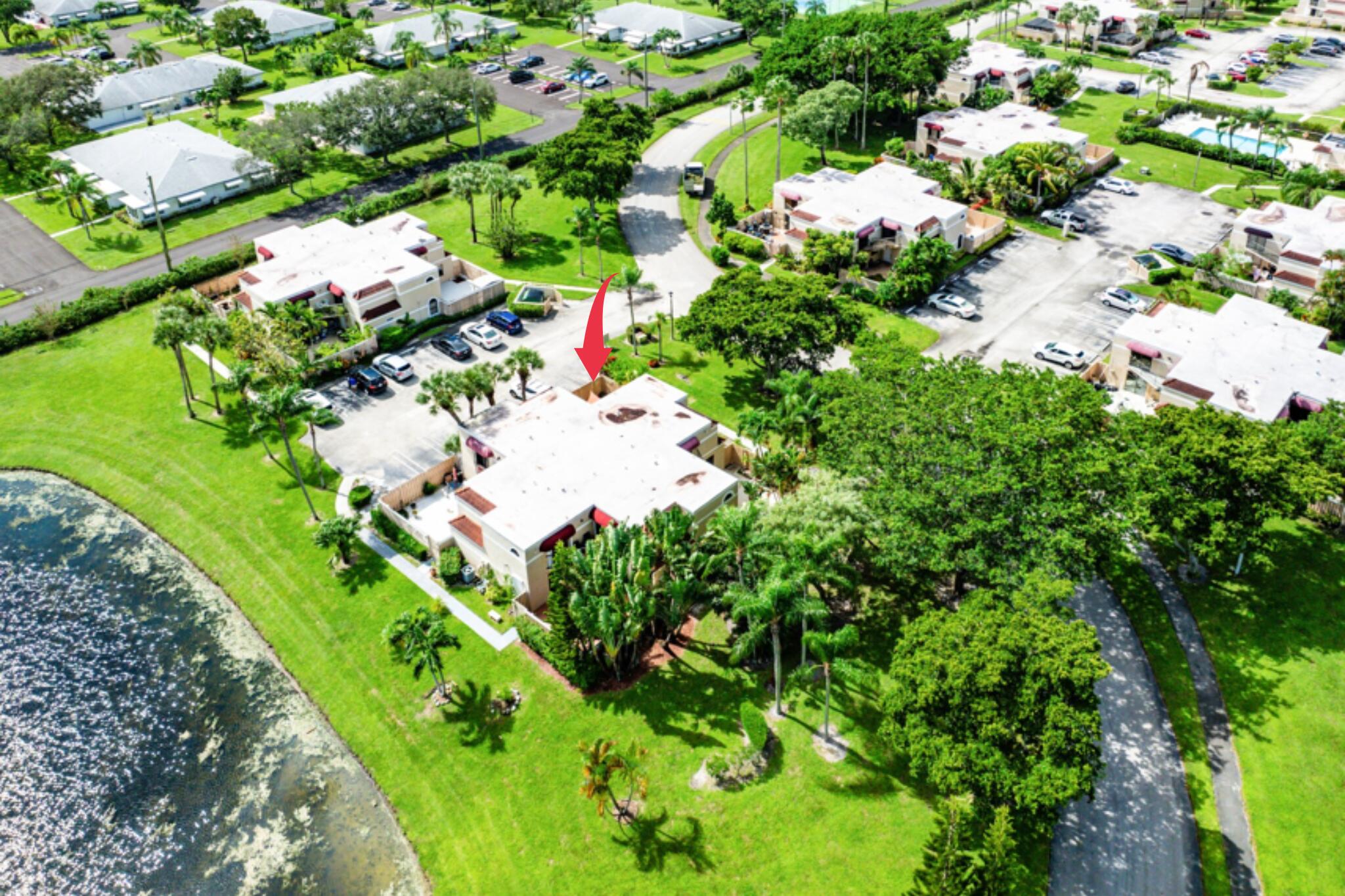 3900 Village Drive, Unit D Delray Beach, FL 33445 - Photo 38 of 43 Arial view 4