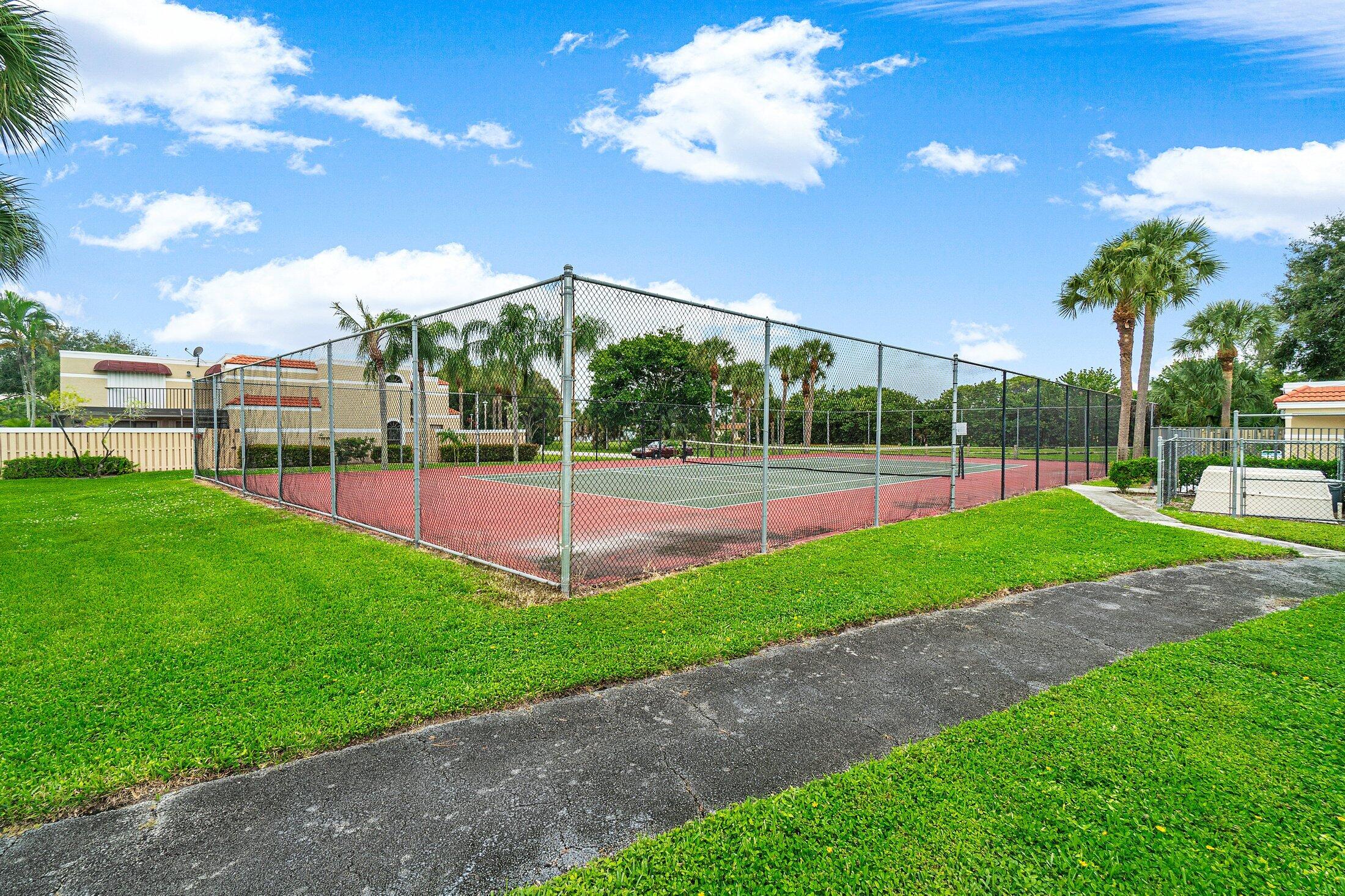 3900 Village Drive, Unit D Delray Beach, FL 33445 - Photo 42 of 43 Tennis court