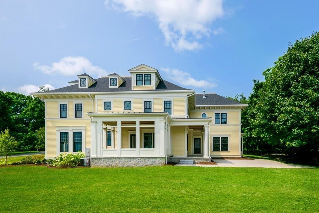 291 Emerson Road Lexington, MA 02420 - Photo 40 of 42 front view of a house with a yard
