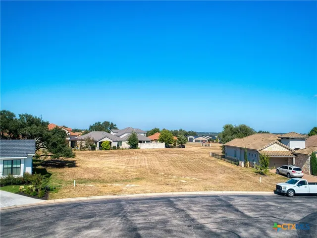 an outdoor view with patio