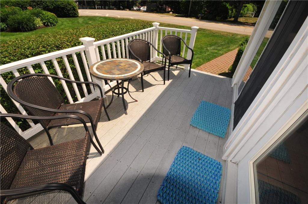 55 Israel Head Road, Unit 103 Ogunquit, ME 03907 - Photo 18 of 22 Private Deck just off of the Dining Area