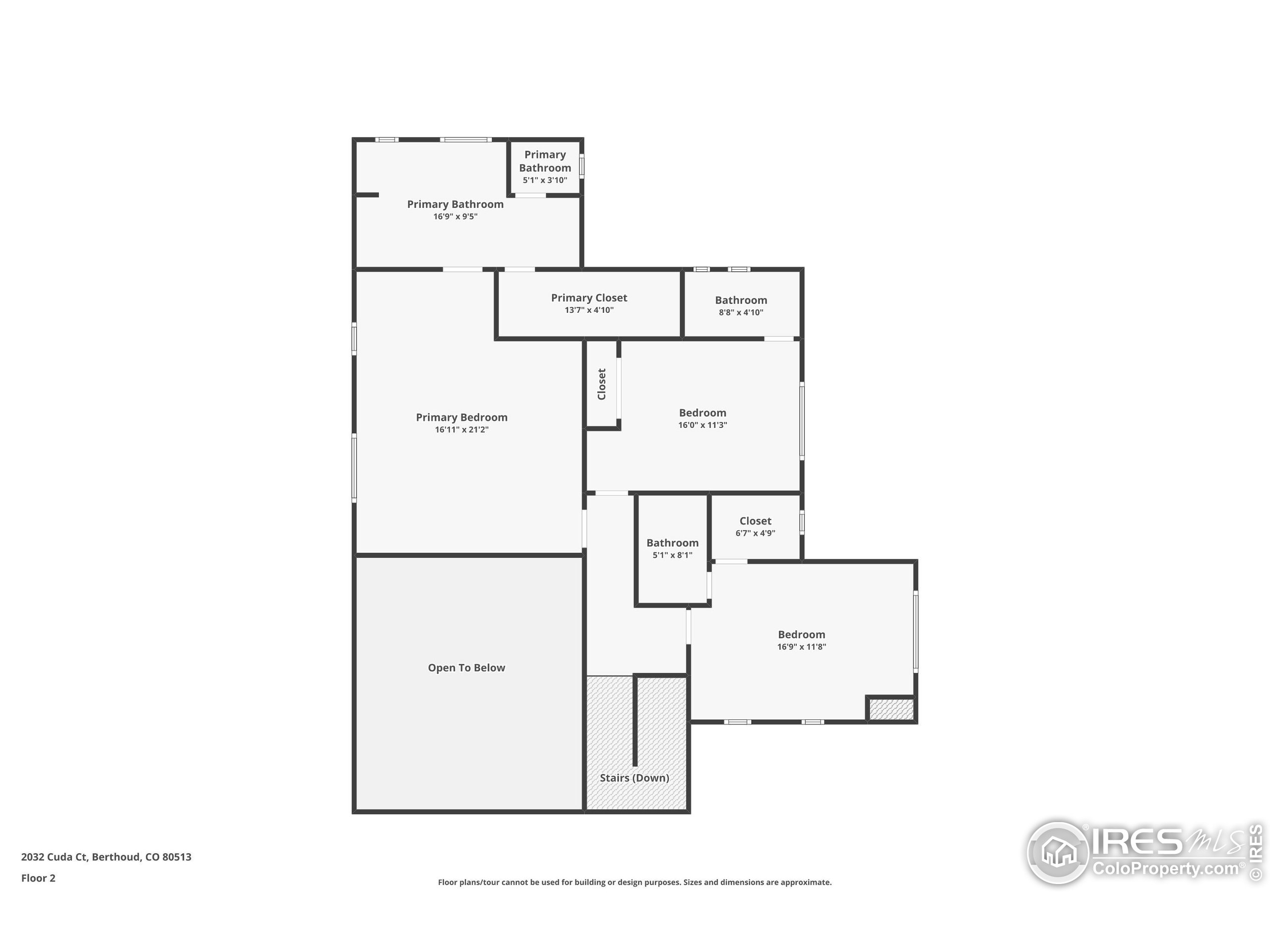 2032 Cuda Court Berthoud, CO 80513 - Photo 37 of 38 a picture of a floor plan