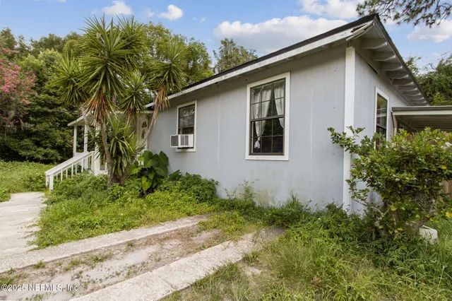 a house that has a lot of plants in it