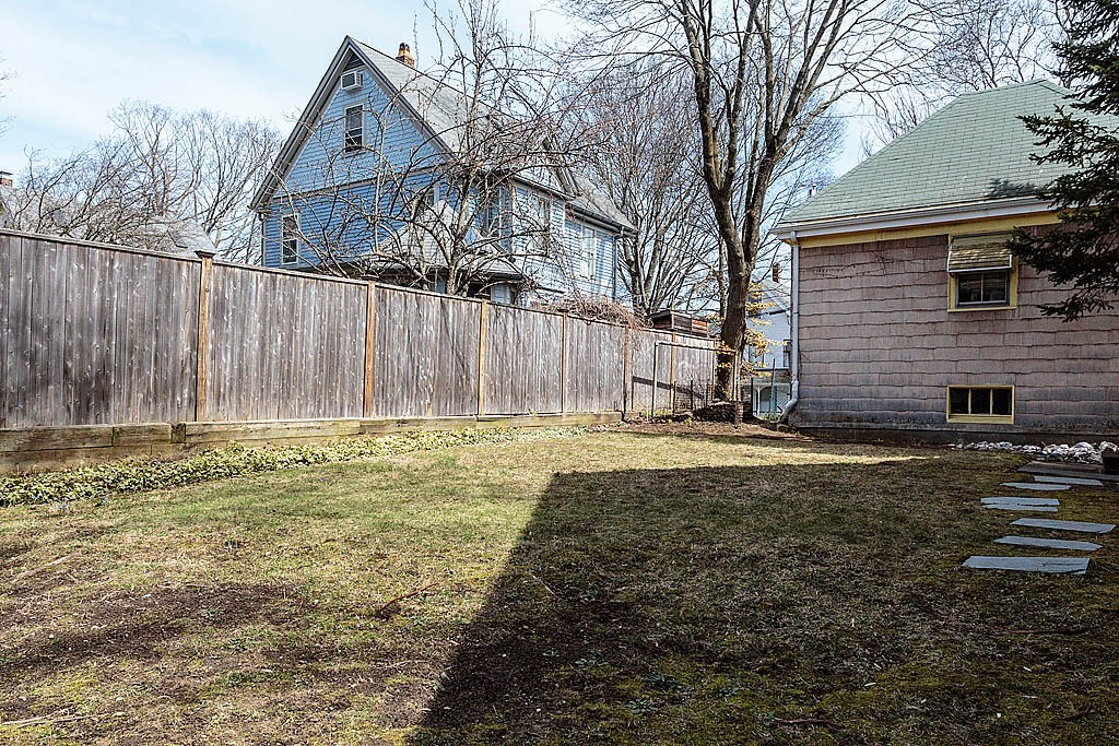 29 Ware Road Newton, MA 02466 - Photo 23 of 25 a view of a backyard of the house
