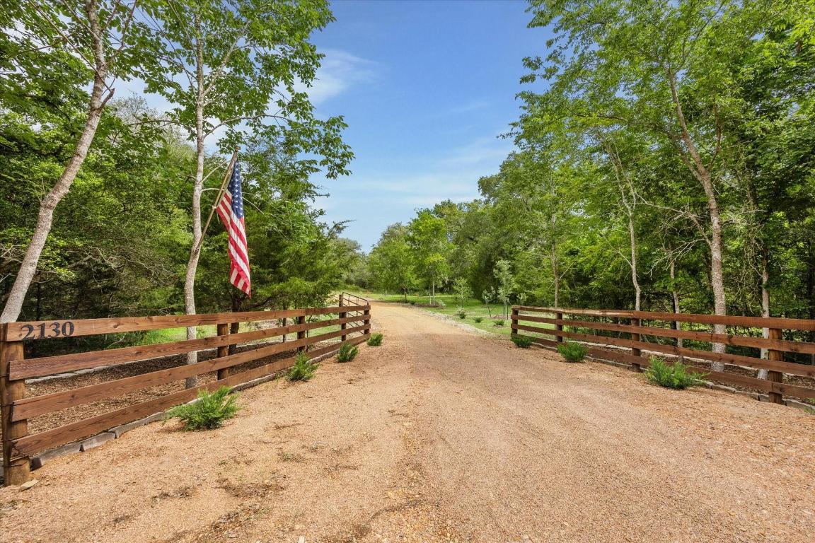 2130 Hartfield Road Round Top, TX 78954 - Photo 31 of 39 a view of outdoor space with seating