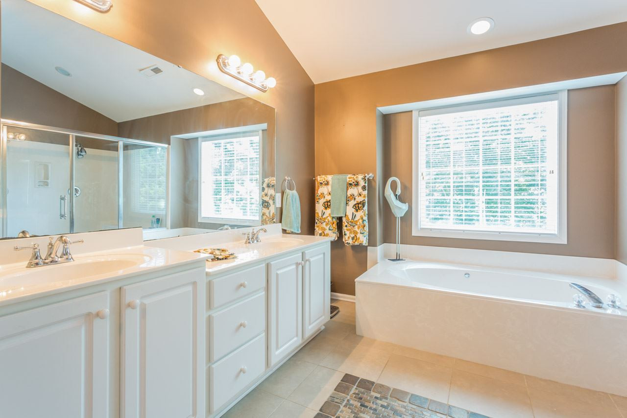 1909 Wescott Drive Raleigh, NC 27614 - Photo 14 of 25 Spacious Master Bath Includes Dual Sink Vanity with Ample Storage