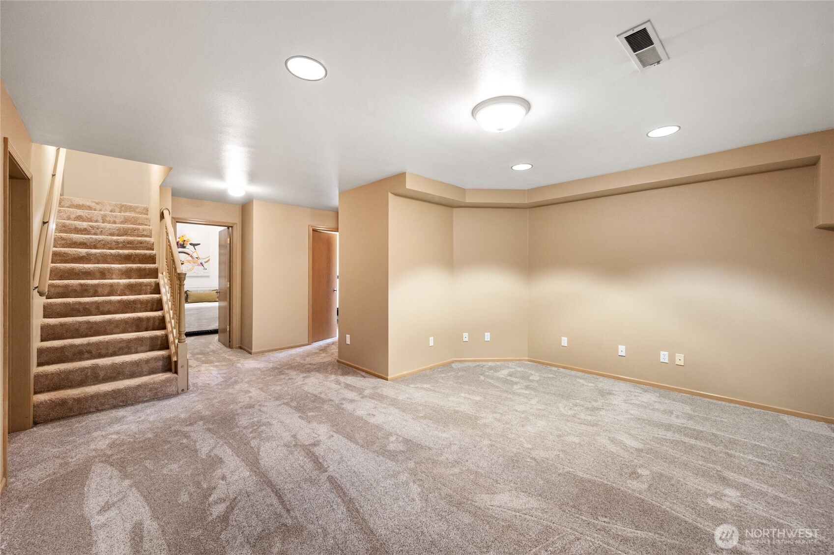 770 East Wiser Lake Road Lynden, WA 98264 - Photo 19 of 36 a view of an empty room with a fireplace