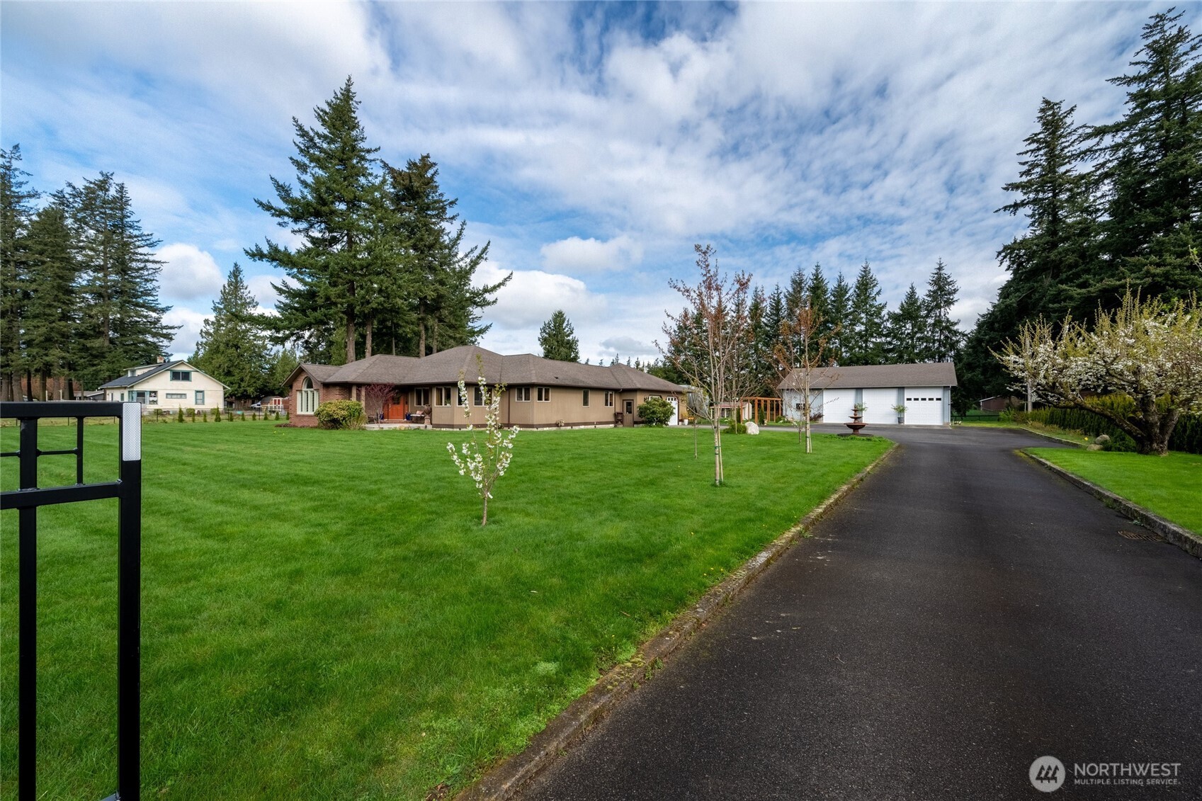 770 East Wiser Lake Road Lynden, WA 98264 - Photo 3 of 36 a view of a park with plants and trees