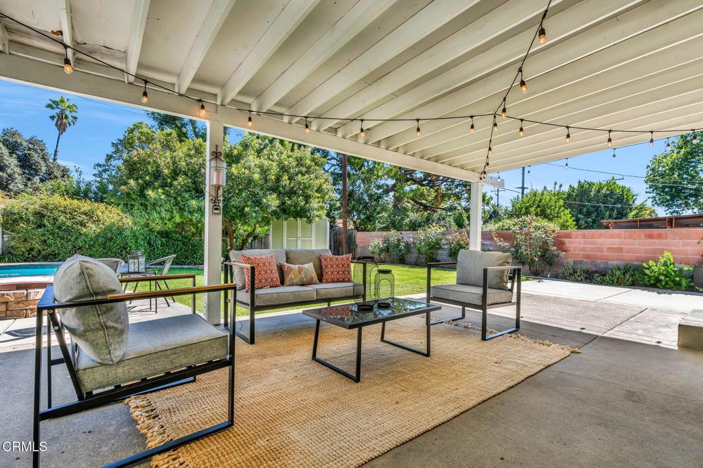 472 Geneva Avenue Claremont, CA 91711 - Photo 37 of 50 a outdoor living space with furniture and garden view