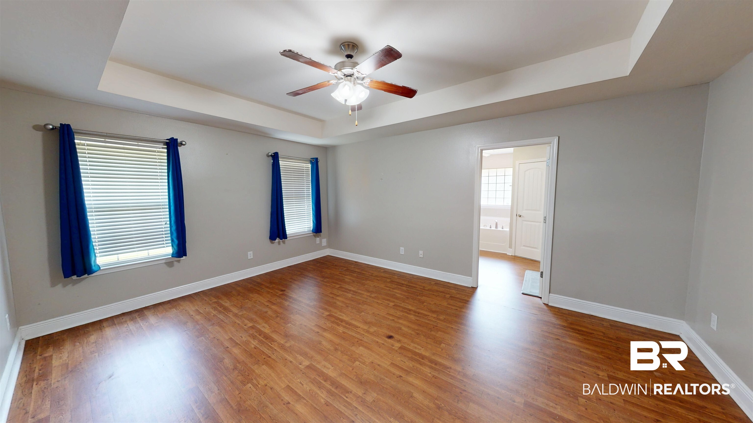 10753 Rigby Drive Mobile, AL 36695 - Photo 14 of 33 Primary Bedroom with trey ceilings, large ensuite and 2 walk-in closets.