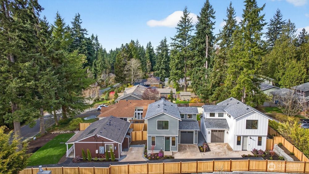 20701 82nd Avenue West Edmonds, WA 98026 - Photo 1 of 11 an aerial view of residential houses with trees