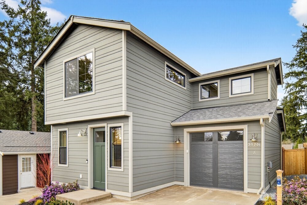 20701 82nd Avenue West Edmonds, WA 98026 - Photo 6 of 11 a front view of a house with a garage
