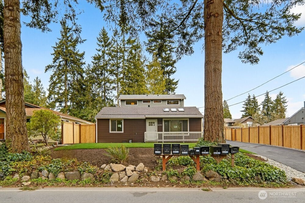 20701 82nd Avenue West Edmonds, WA 98026 - Photo 8 of 11 front view of a house with a small yard