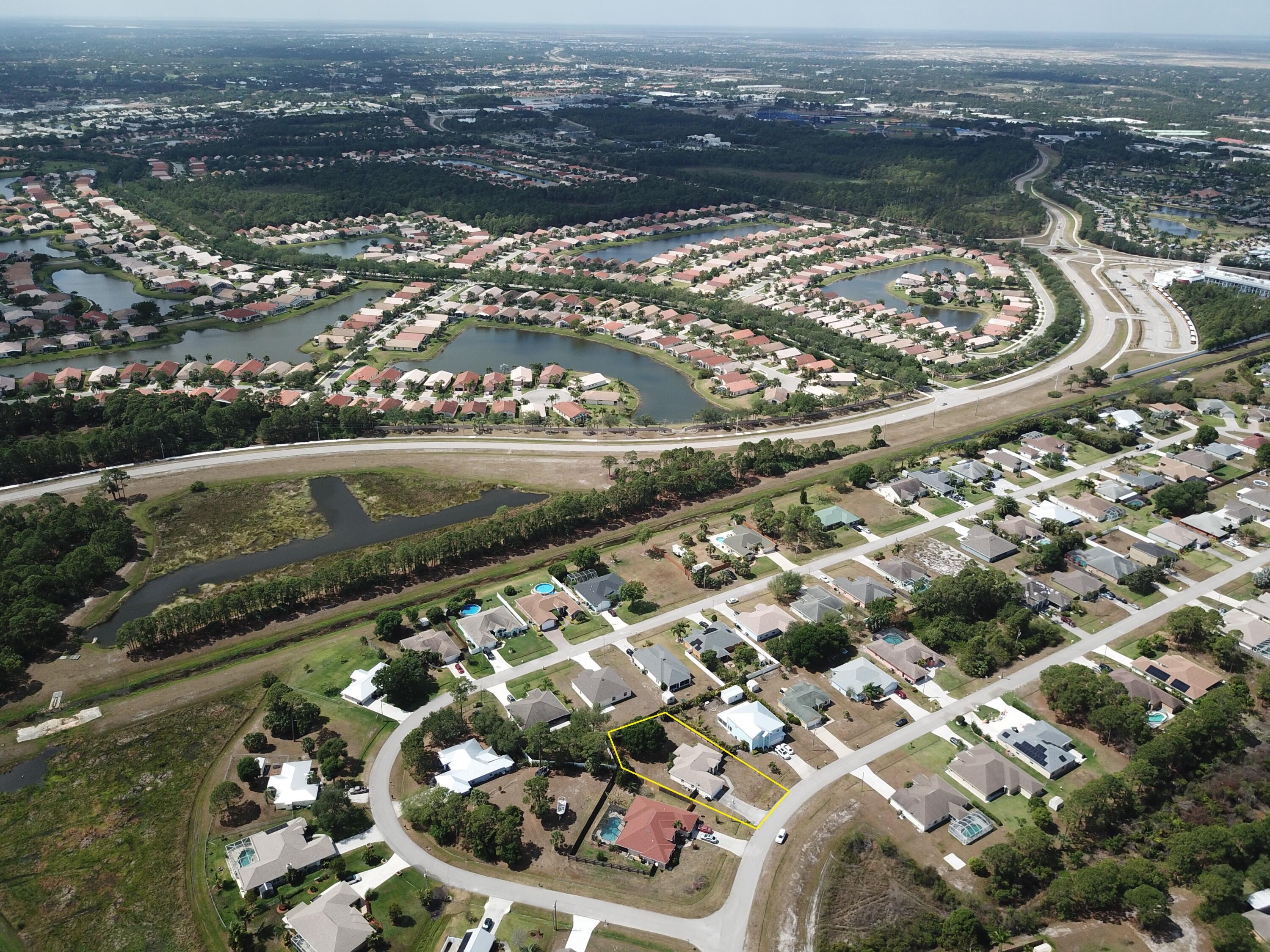 5920 Northwest Wolverine Road Port St. Lucie, FL 34986 - Photo 38 of 39 drone 2