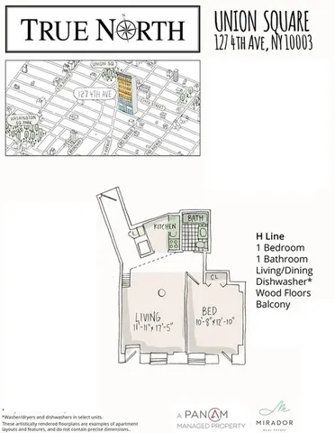 $5,000 | 127 4th Avenue, Unit 5H | Greenwich Village