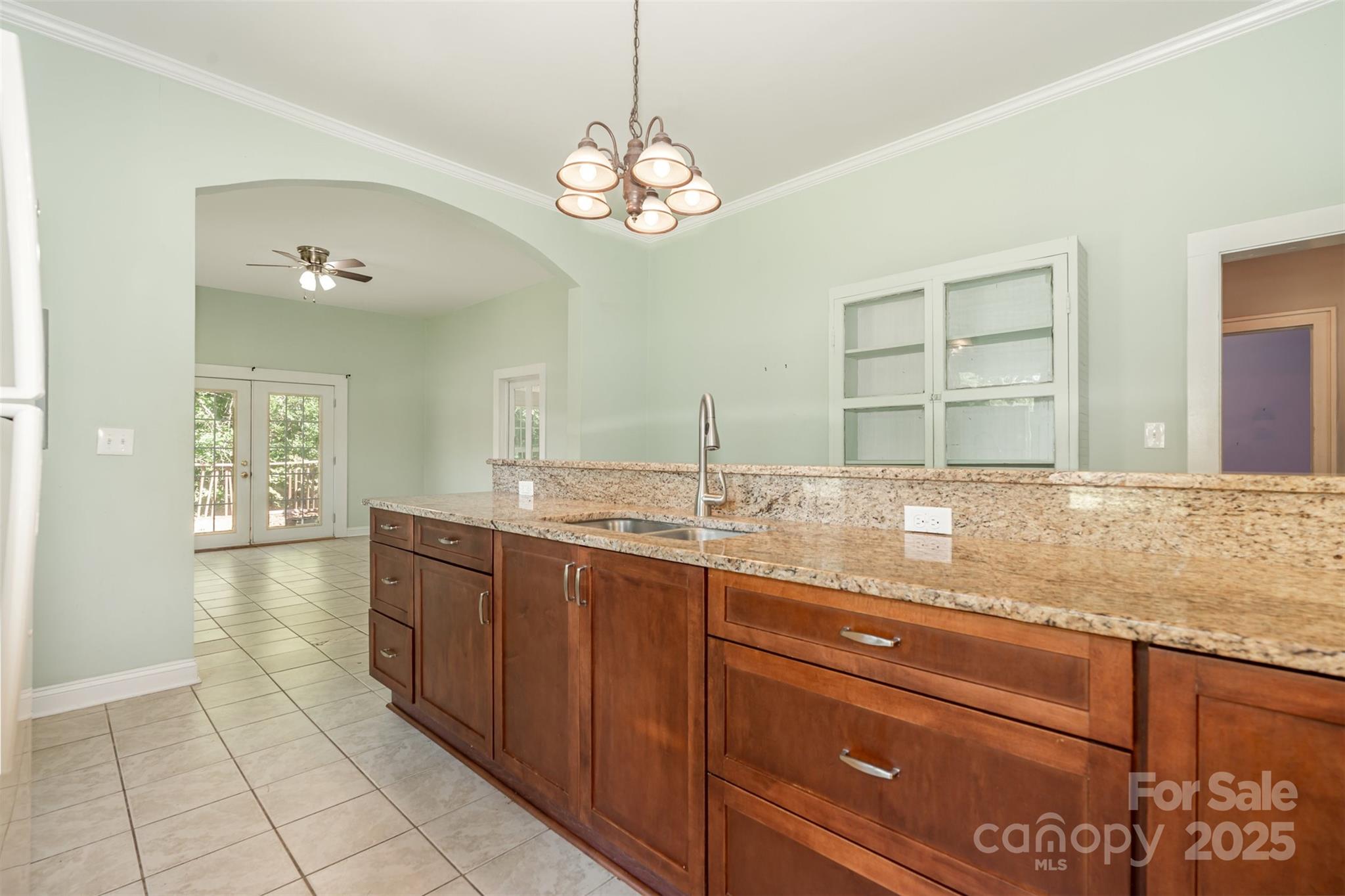 4030 Peachtree Street Hickory Grove, SC 29717 - Photo 9 of 21 a spacious bathroom with a granite countertop sink a mirror and a vanity