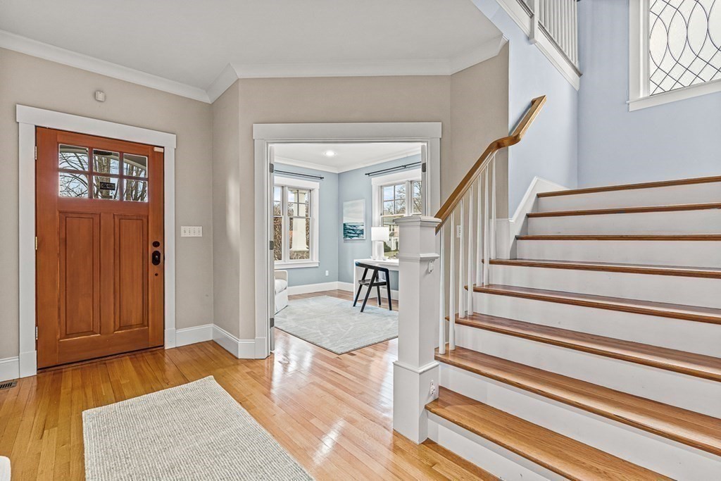 74 Oak Street Wellesley, MA 02482 - Photo 24 of 40 a livingroom with wooden floor and furniture