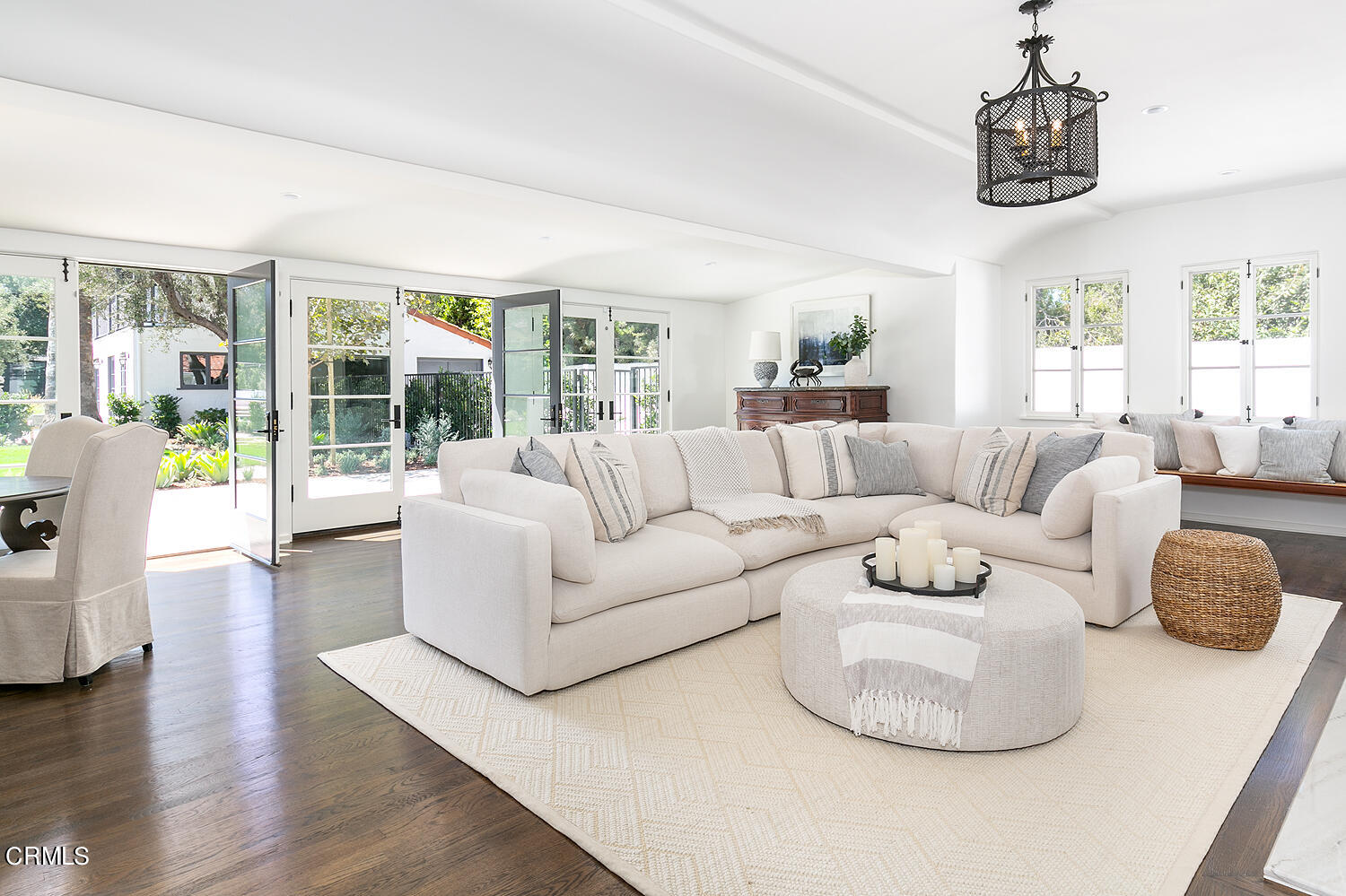 1570 San Pasqual Street Pasadena, CA 91106 - Photo 17 of 72 a living room with furniture and a chandelier