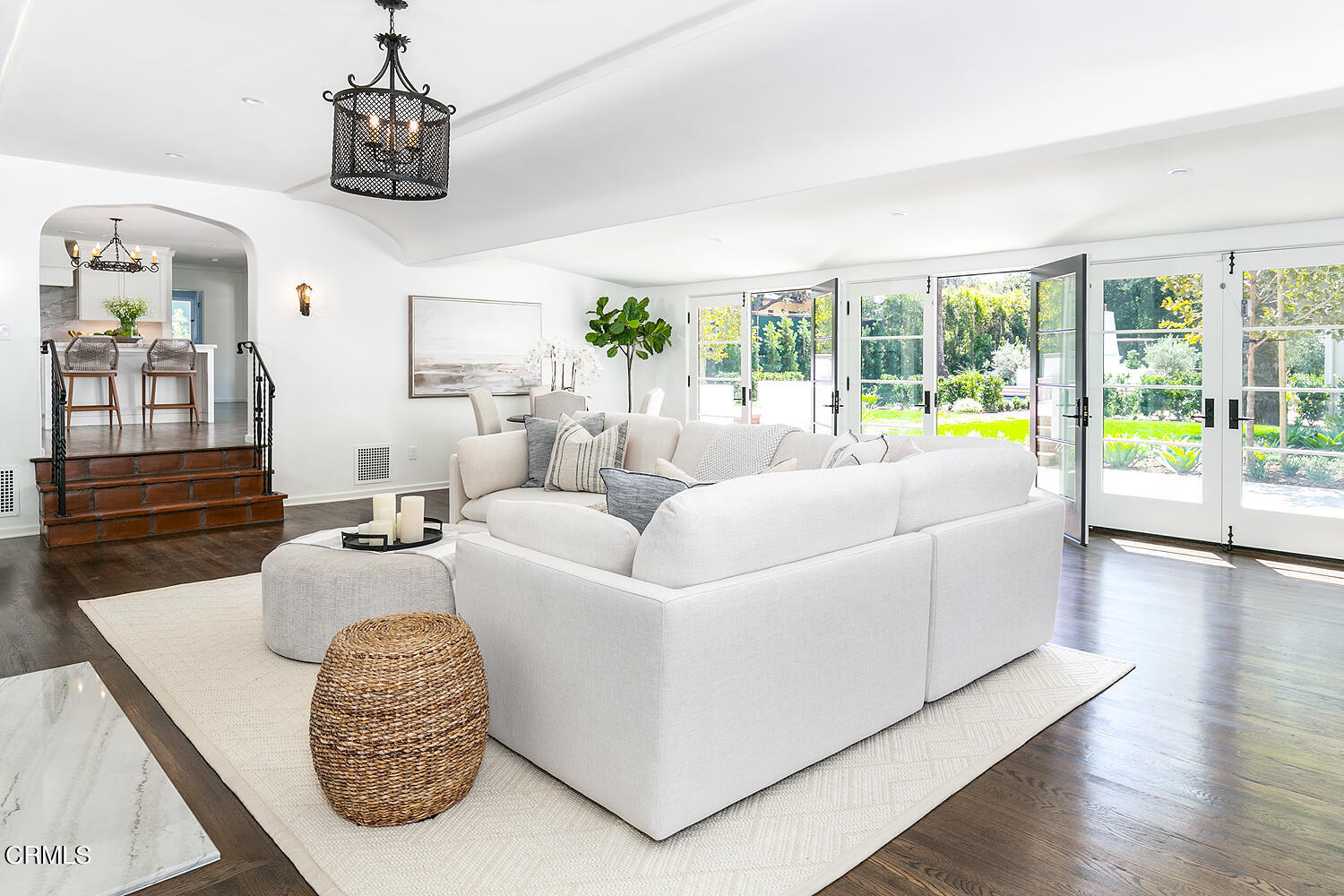 1570 San Pasqual Street Pasadena, CA 91106 - Photo 19 of 72 a living room with furniture and a large window