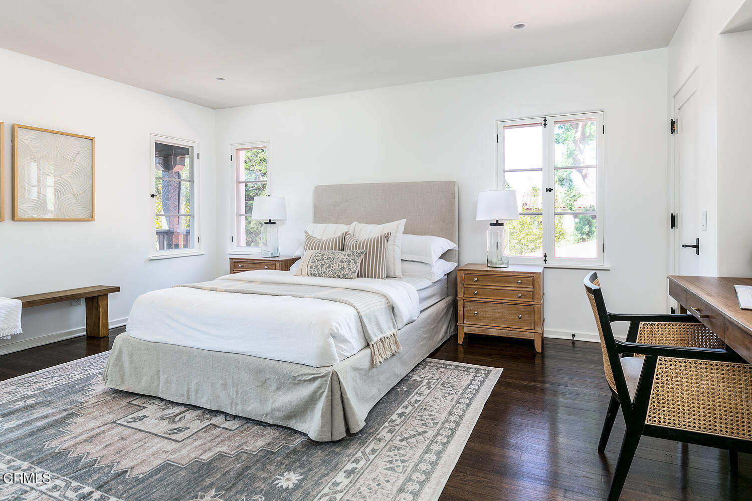 1570 San Pasqual Street Pasadena, CA 91106 - Photo 30 of 72 a bedroom with a bed a table and chair