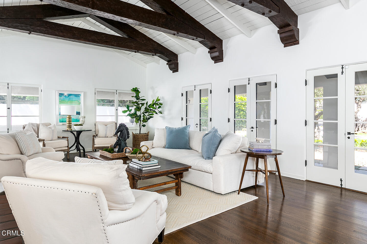 1570 San Pasqual Street Pasadena, CA 91106 - Photo 4 of 72 a living room with furniture or wooden floor and a potted plant