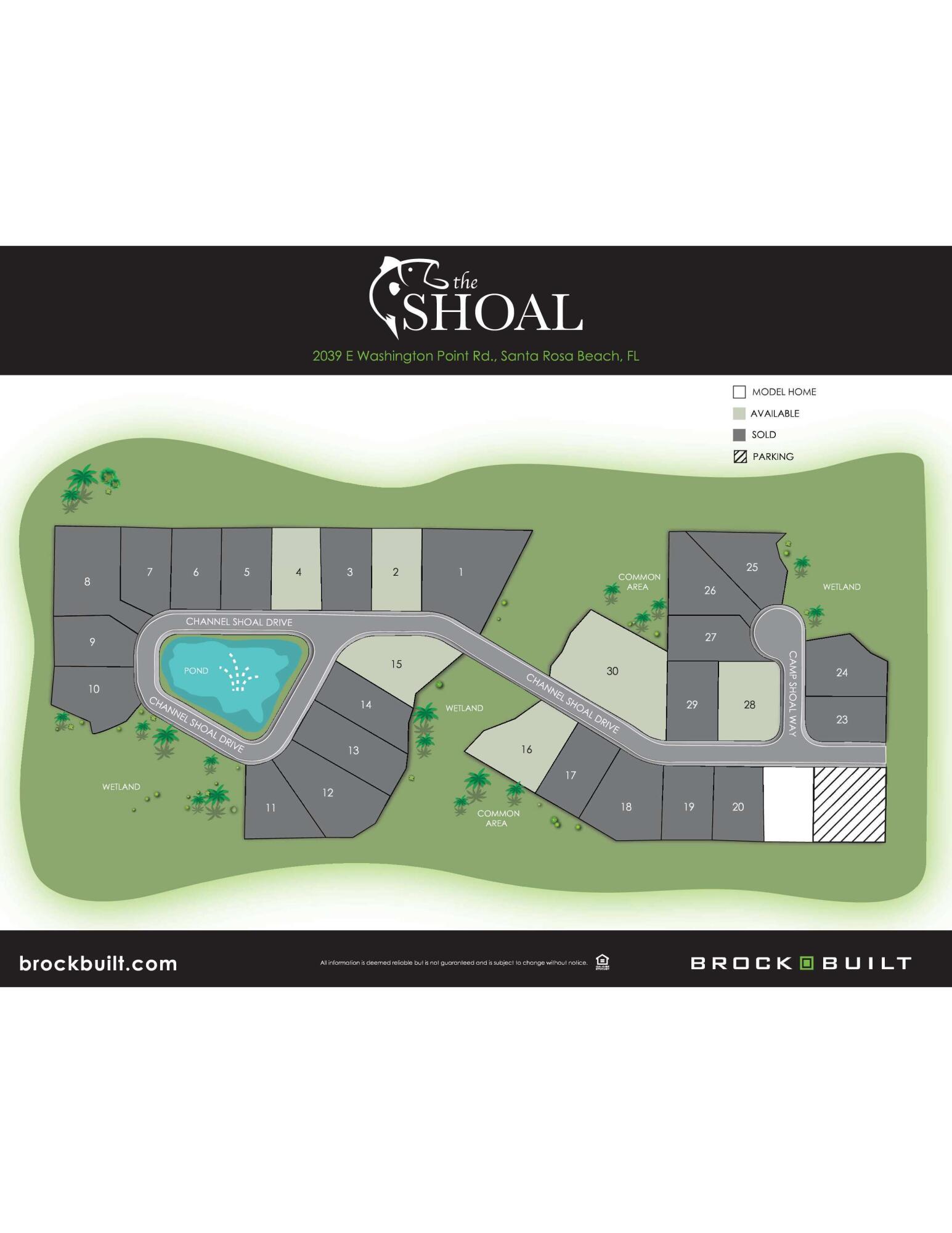 162 Channel Shoal Drive, Unit LOT 2 Santa Rosa Beach, FL 32459 - Photo 2 of 40 a picture of a floor plan
