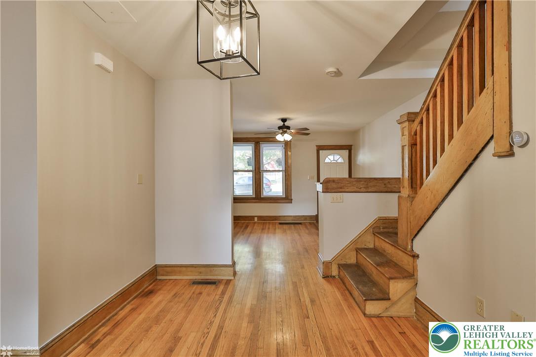 1035 Spring Street Bethlehem, PA 18018 - Photo 10 of 27 a view of entryway with wooden floor