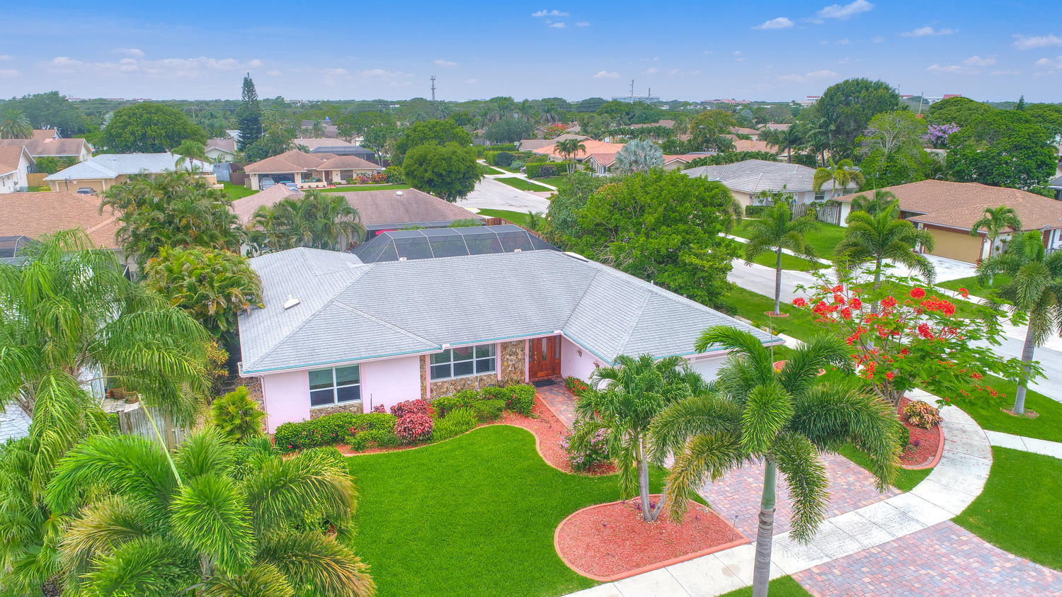 4298 Woods End Road Boca Raton, FL 33487 - Photo 21 of 25 Aerial 1