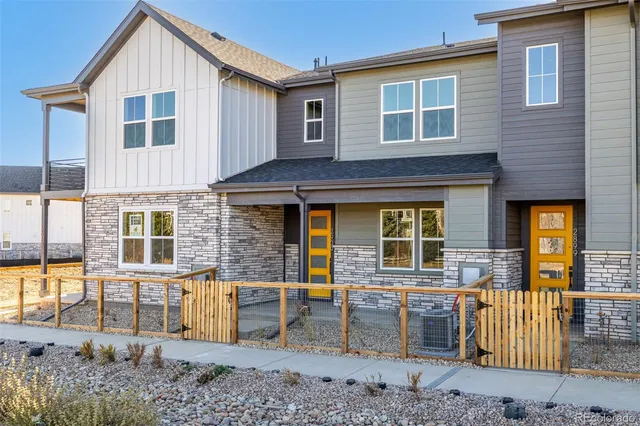 front view of a house with a porch
