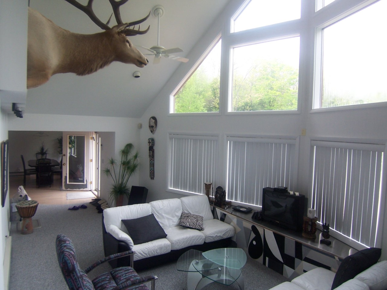 962 Plumb Road Becket, MA 01223 - Photo 2 of 7 a living room with furniture and a window