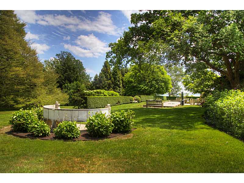 144 Wapping Road Portsmouth, RI 02871 - Photo 5 of 25 Yard/Garden. Many destinations throughout the beautifully landscaped yard. Old growth specimen trees and shrubs grace the grounds.