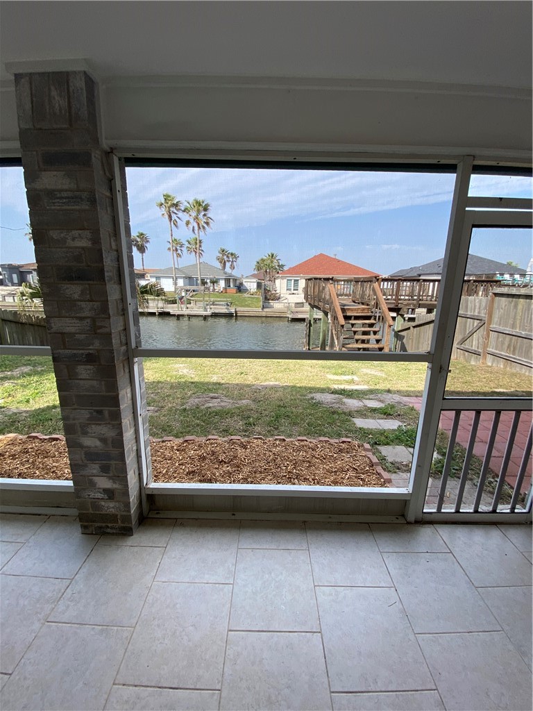 15517 Cruiser Street, Unit B Corpus Christi, TX 78418 - Photo 24 of 25 a view of water heater room with ocean view