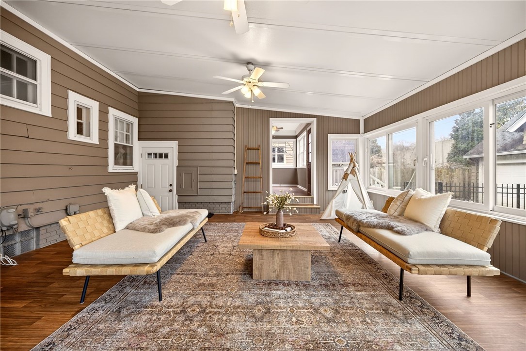 1005 Harvard Street Rochester, NY 14610 - Photo 20 of 50 HUGE 4-season room with heat and A/C